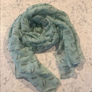 Francesca's Collections Green Scarf